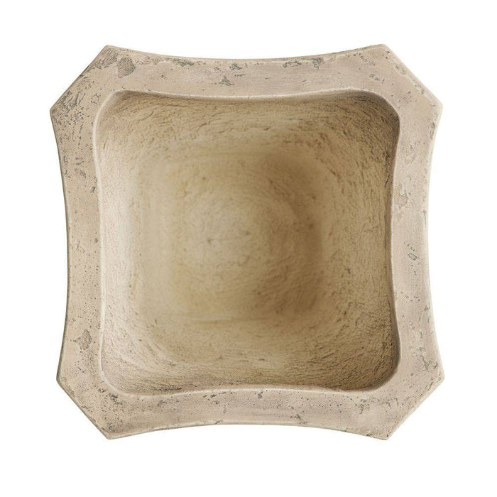 Arteriors DC5001 Planter, Travertine