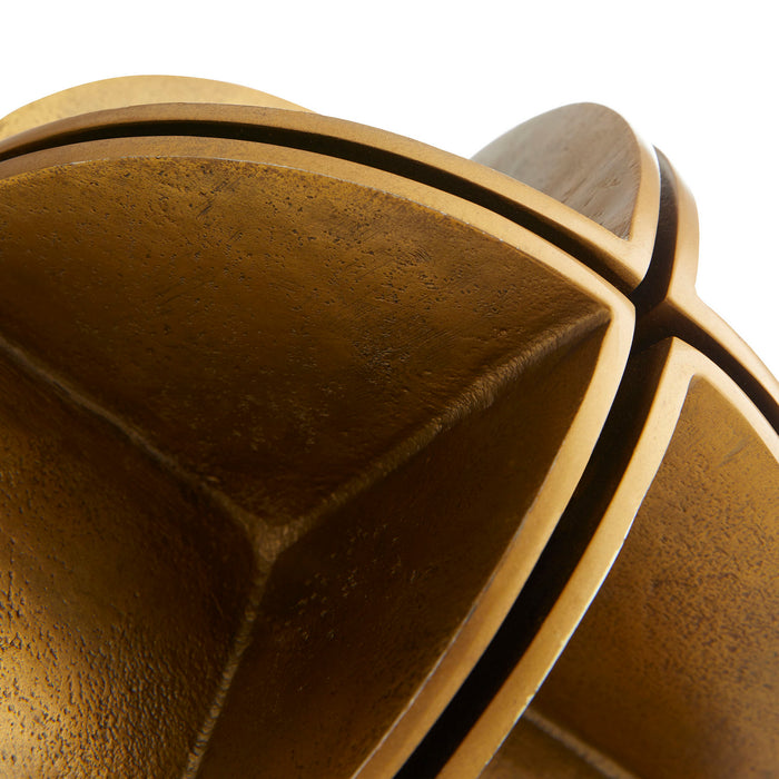 Arteriors 2014 Sculpture, Antique Brass