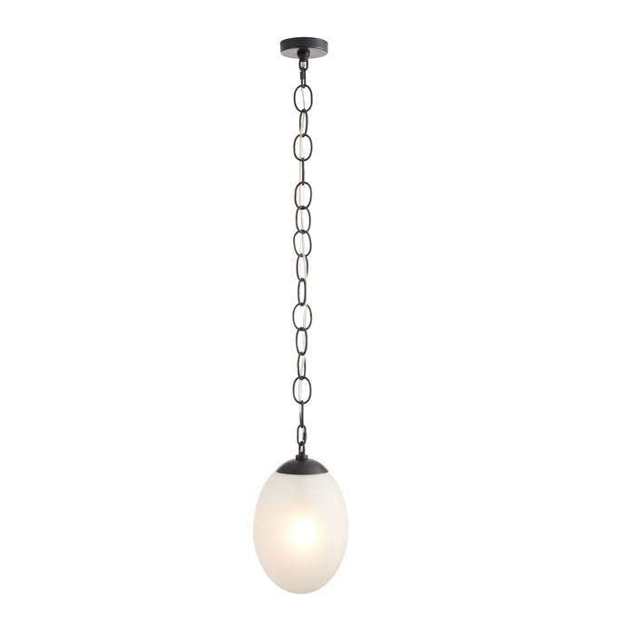 Arteriors 42049 One Light Pendant, Frosted