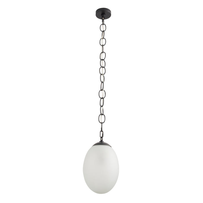 Arteriors 42049 One Light Pendant, Frosted