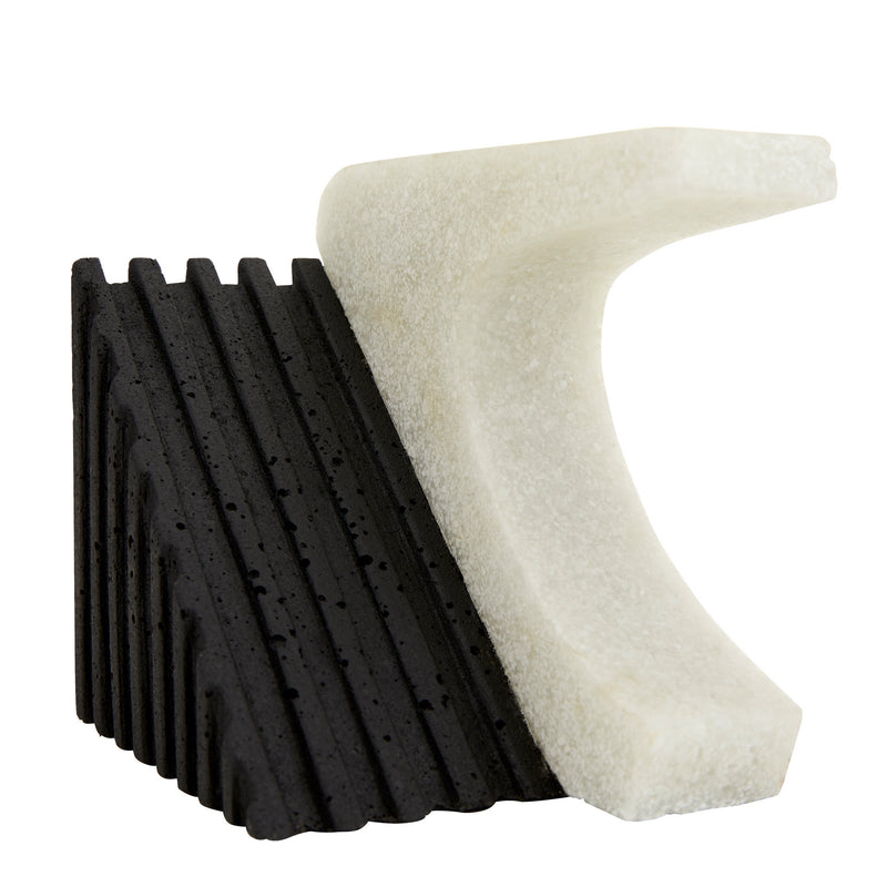 Arteriors 9112 Bookends, Set of 2, Ivory
