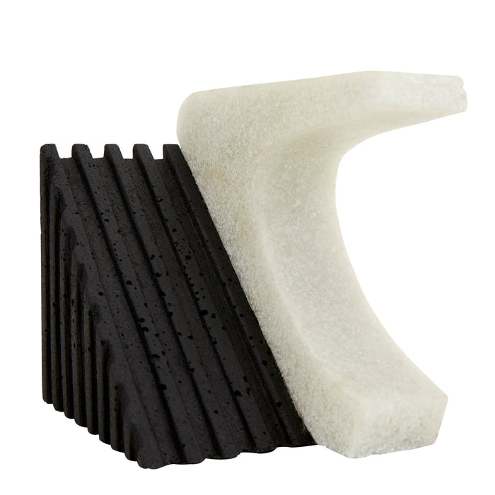 Arteriors 9112 Bookends, Set of 2, Ivory