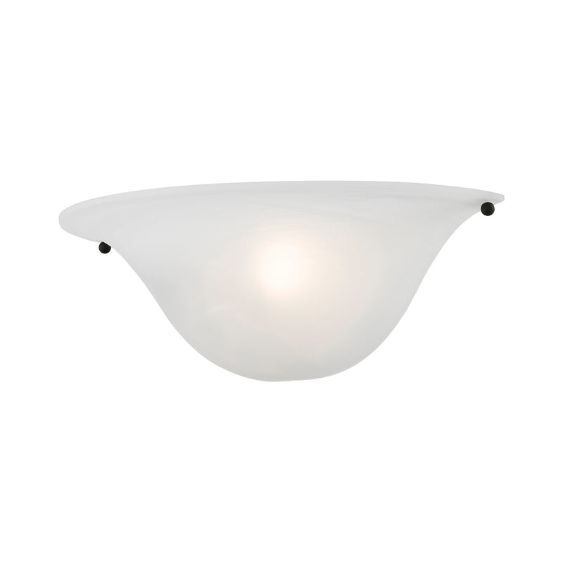 Livex Lighting 42700-04 One Light Wall Sconce, Black