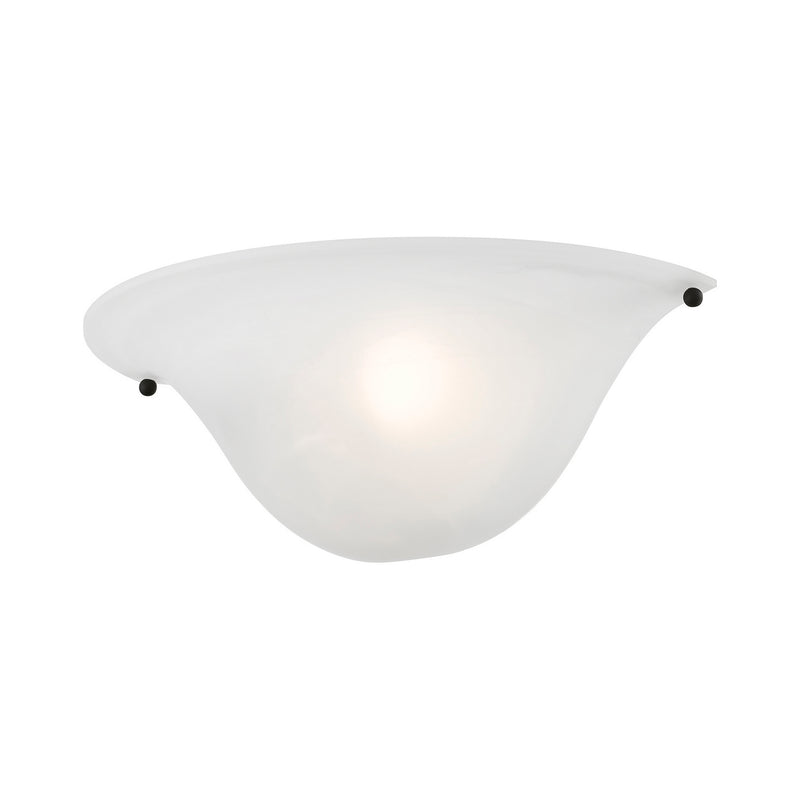 Livex Lighting 42700-04 One Light Wall Sconce, Black
