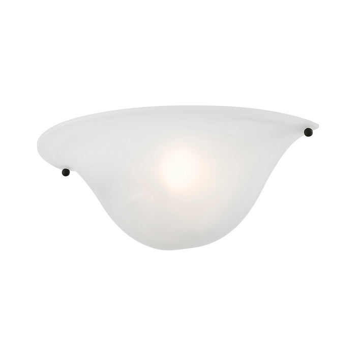 Livex Lighting 42700-04 One Light Wall Sconce, Black