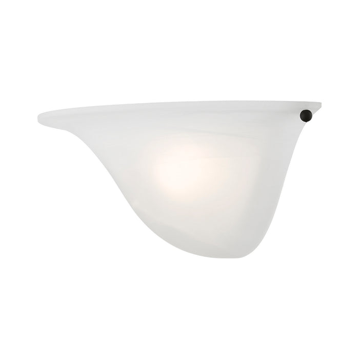Livex Lighting 42700-04 One Light Wall Sconce, Black