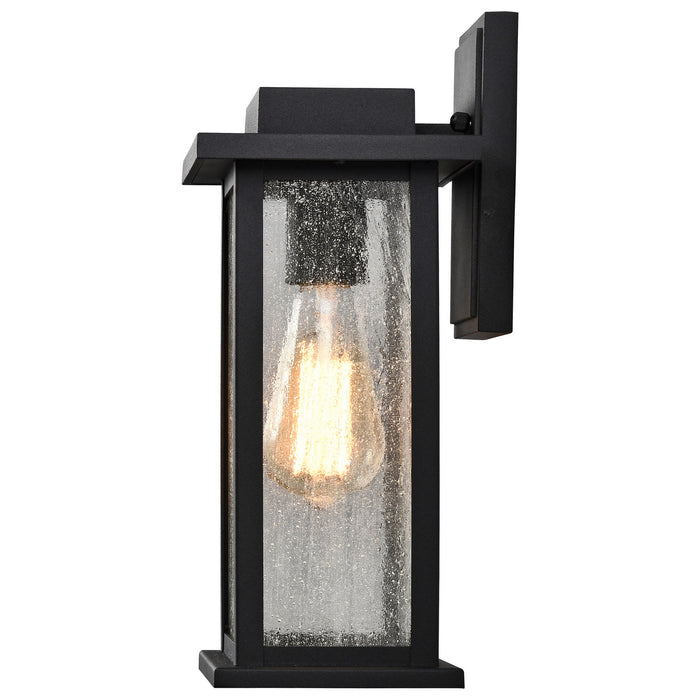 Nuvo Lighting 60-7375 One Light Wall Lantern, Matte Black