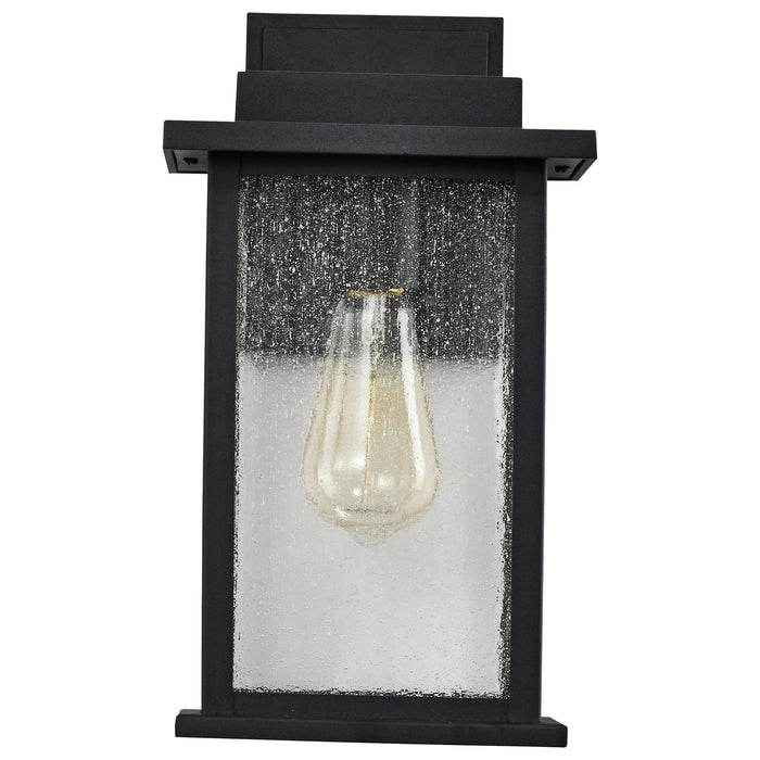 Nuvo Lighting 60-7375 One Light Wall Lantern, Matte Black