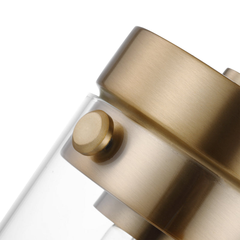 Nuvo Lighting 60-7529 One Light Mini Pendant, Burnished Brass