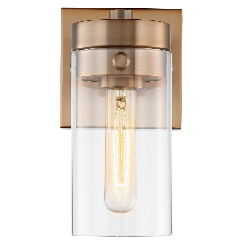 Nuvo Lighting 60-7531 One Light Vanity, Burnished Brass