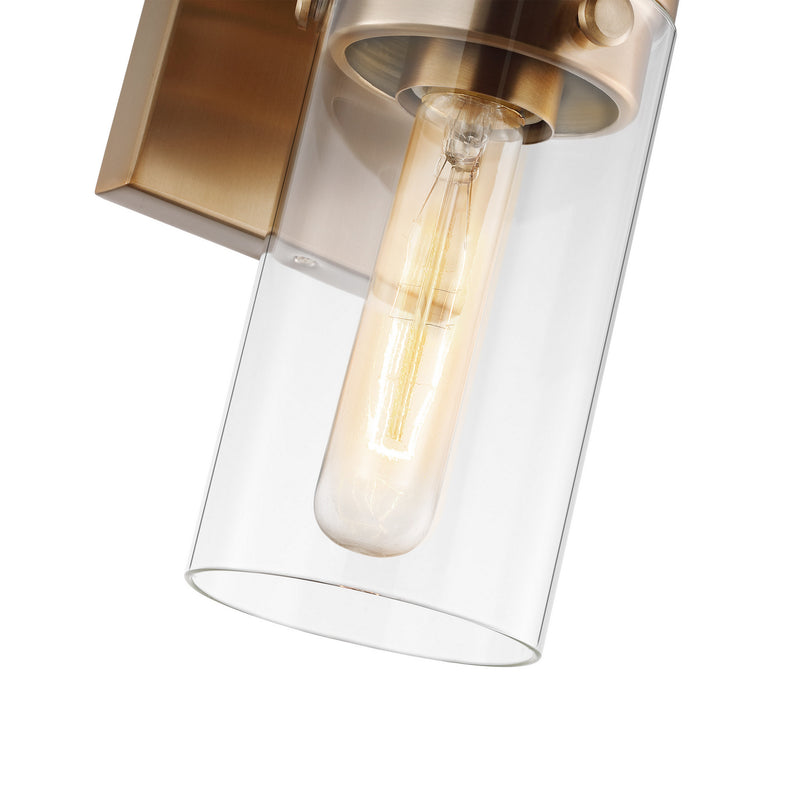 Nuvo Lighting 60-7531 One Light Vanity, Burnished Brass