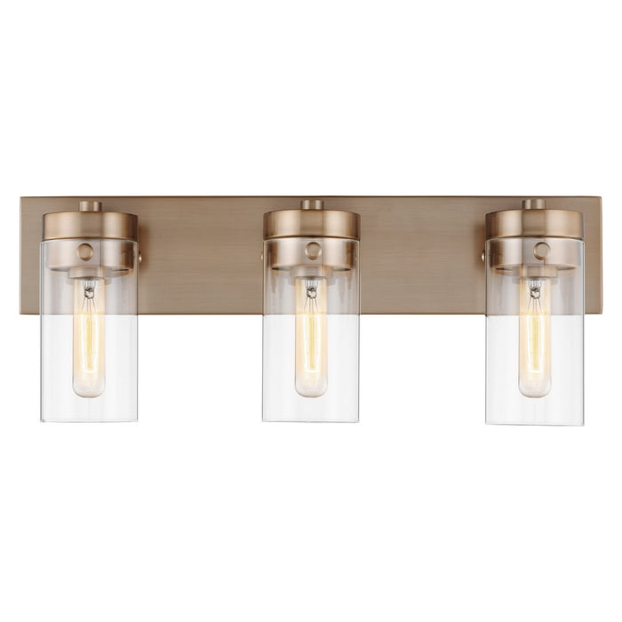Nuvo Lighting 60-7533 Three Light Vanity, Burnished Brass