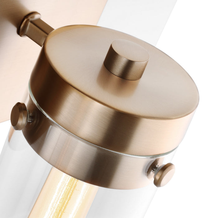 Nuvo Lighting 60-7533 Three Light Vanity, Burnished Brass