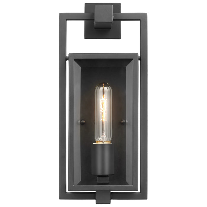 Nuvo Lighting 60-7543 One Light Wall Lantern, Matte Black