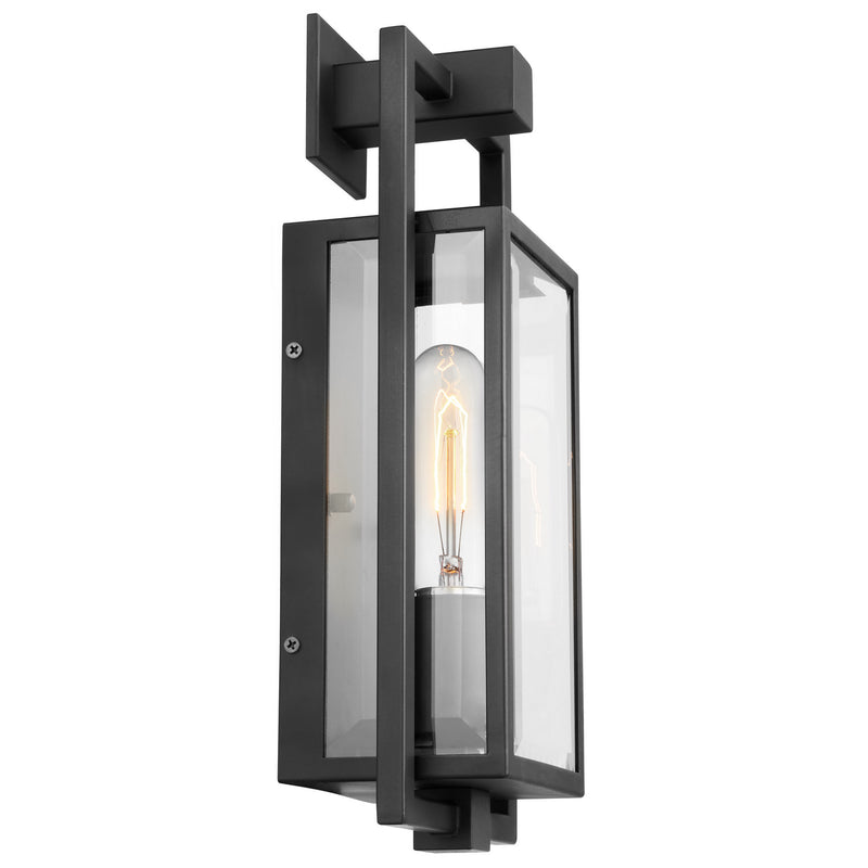 Nuvo Lighting 60-7543 One Light Wall Lantern, Matte Black