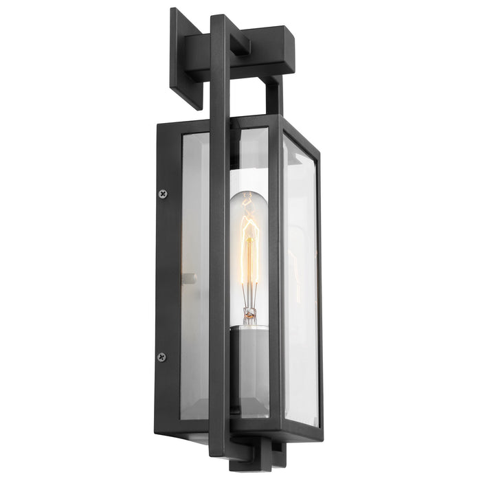 Nuvo Lighting 60-7543 One Light Wall Lantern, Matte Black
