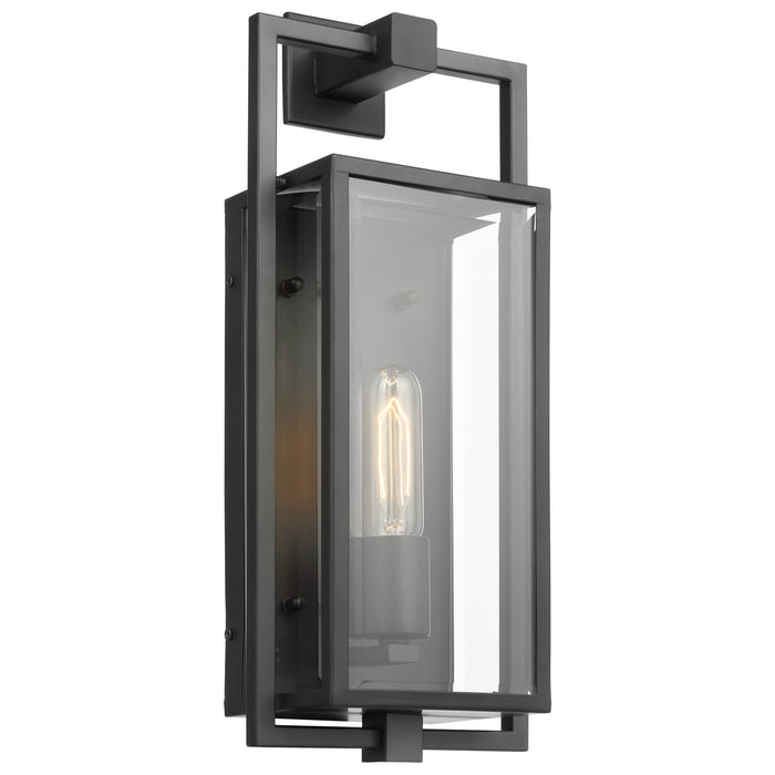 Nuvo Lighting 60-7544 One Light Wall Lantern, Matte Black