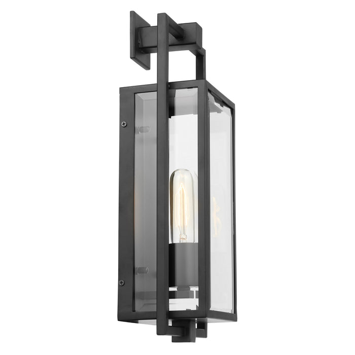 Nuvo Lighting 60-7544 One Light Wall Lantern, Matte Black