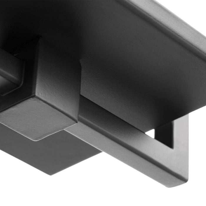 Nuvo Lighting 60-7544 One Light Wall Lantern, Matte Black