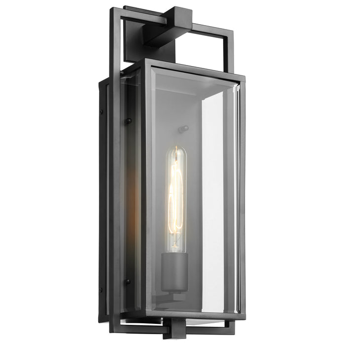Nuvo Lighting 60-7545 One Light Wall Lantern, Matte Black