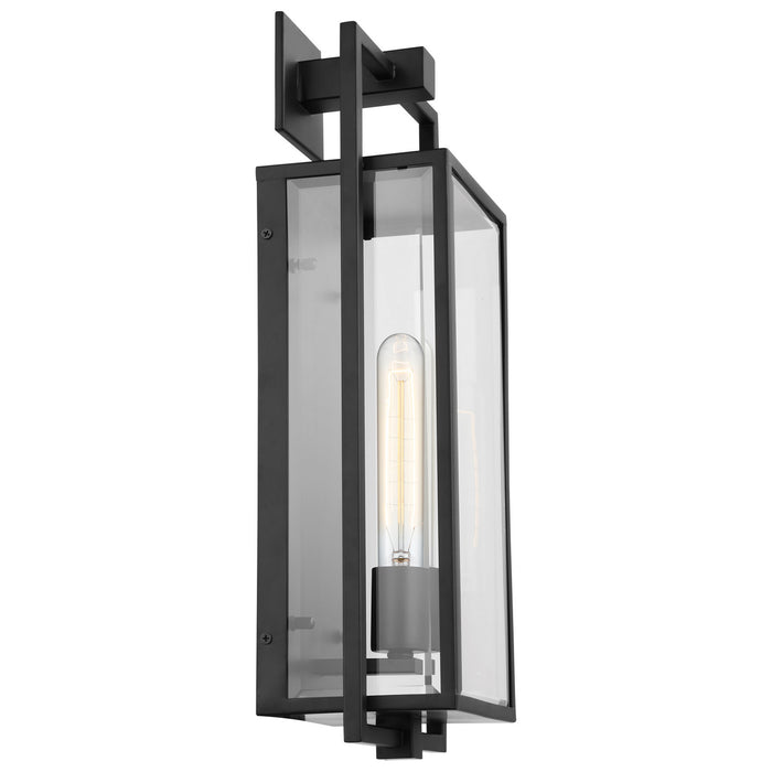 Nuvo Lighting 60-7545 One Light Wall Lantern, Matte Black