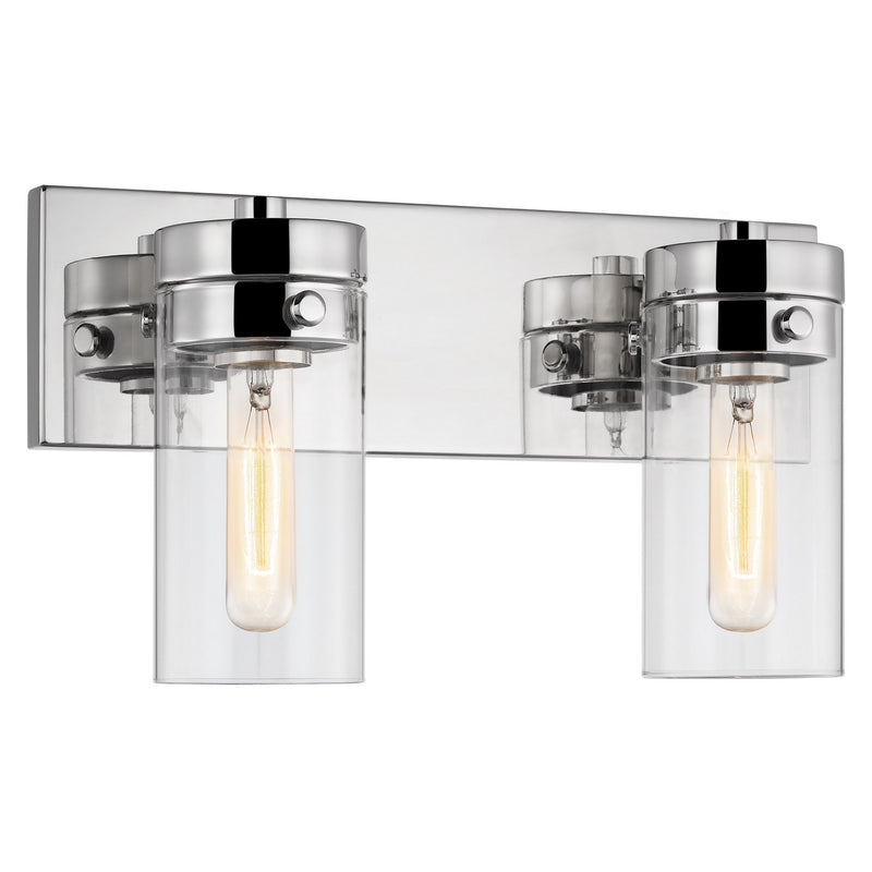 Nuvo Lighting 60-7632 Two Light Vanity, Polished Nickel