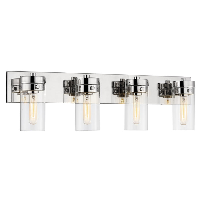 Nuvo Lighting 60-7634 Four Light Vanity, Polished Nickel