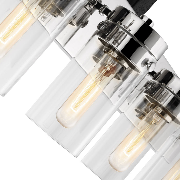 Nuvo Lighting 60-7634 Four Light Vanity, Polished Nickel