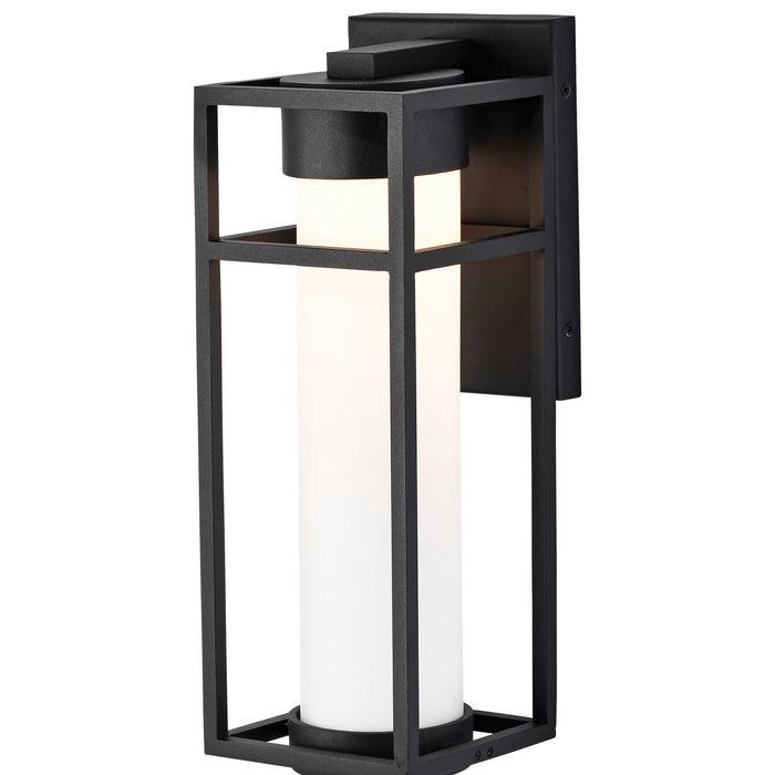 Nuvo Lighting 62-1611 LED Wall Lantern, Matte Black
