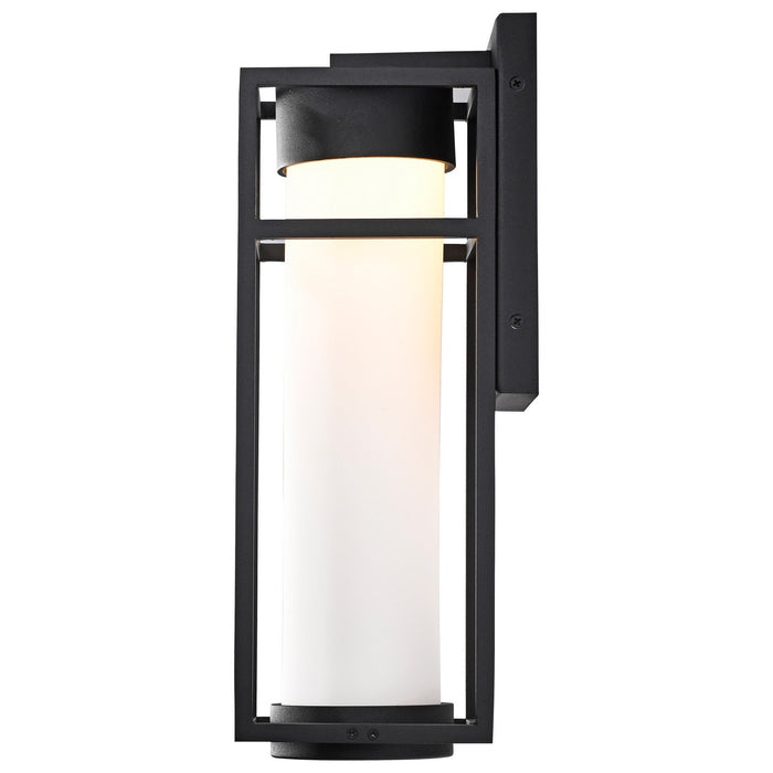 Nuvo Lighting 62-1611 LED Wall Lantern, Matte Black