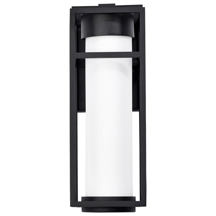 Nuvo Lighting 62-1611 LED Wall Lantern, Matte Black