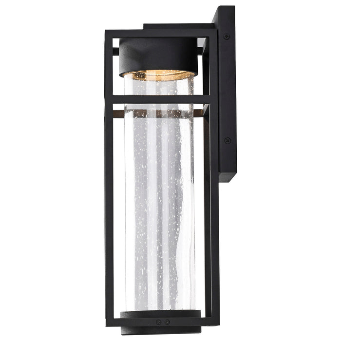 Nuvo Lighting 62-1612 LED Wall Lantern, Matte Black