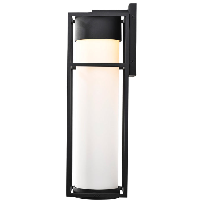 Nuvo Lighting 62-1613 LED Wall Lantern, Matte Black