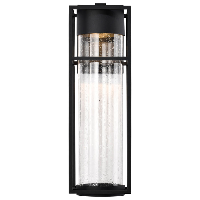 Nuvo Lighting 62-1614 LED Wall Lantern, Matte Black