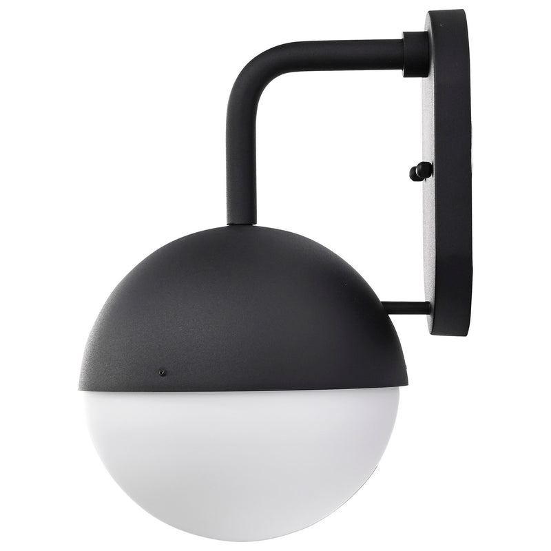 Nuvo Lighting 62-1615 LED Wall Lantern, Matte Black