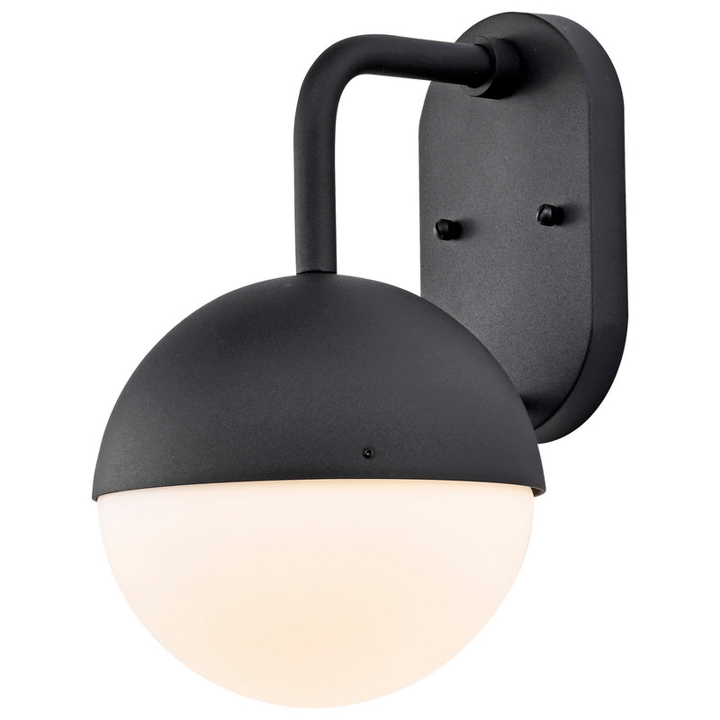 Nuvo Lighting 62-1615 LED Wall Lantern, Matte Black