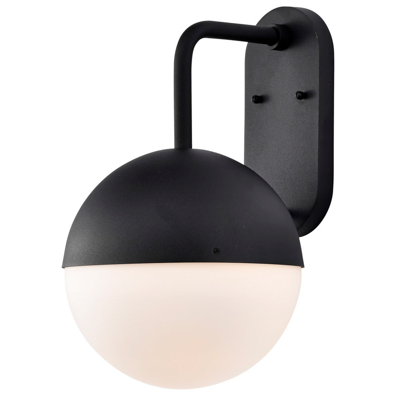 Nuvo Lighting 62-1617 LED Wall Lantern, Matte Black
