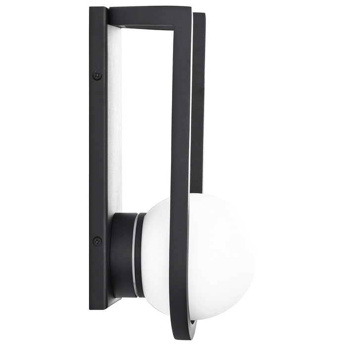 Nuvo Lighting 62-1619 LED Wall Lantern, Matte Black