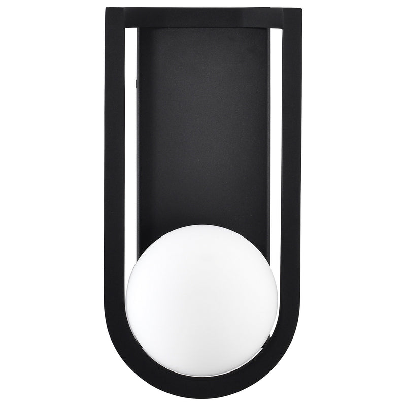 Nuvo Lighting 62-1619 LED Wall Lantern, Matte Black
