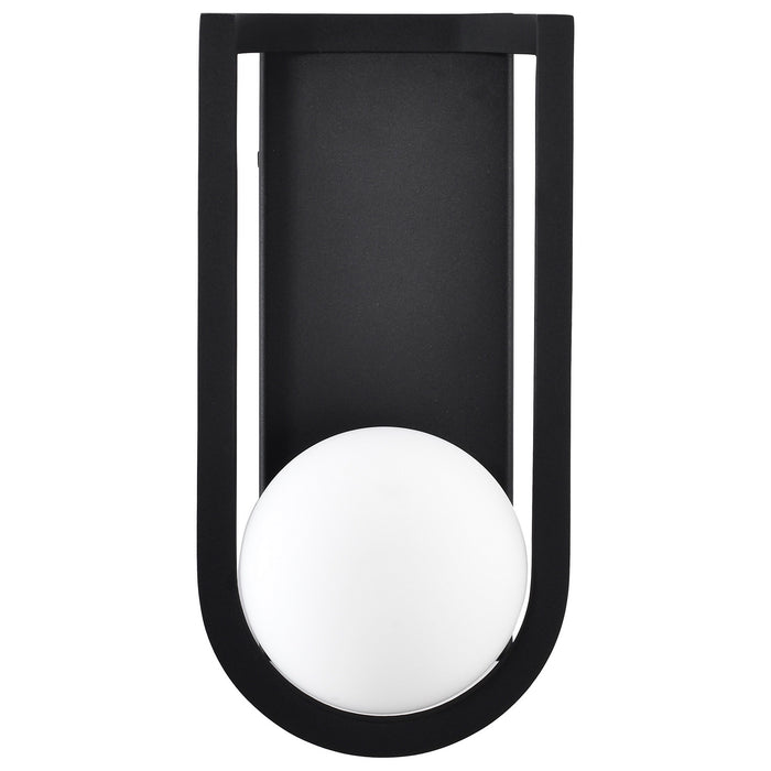 Nuvo Lighting 62-1619 LED Wall Lantern, Matte Black