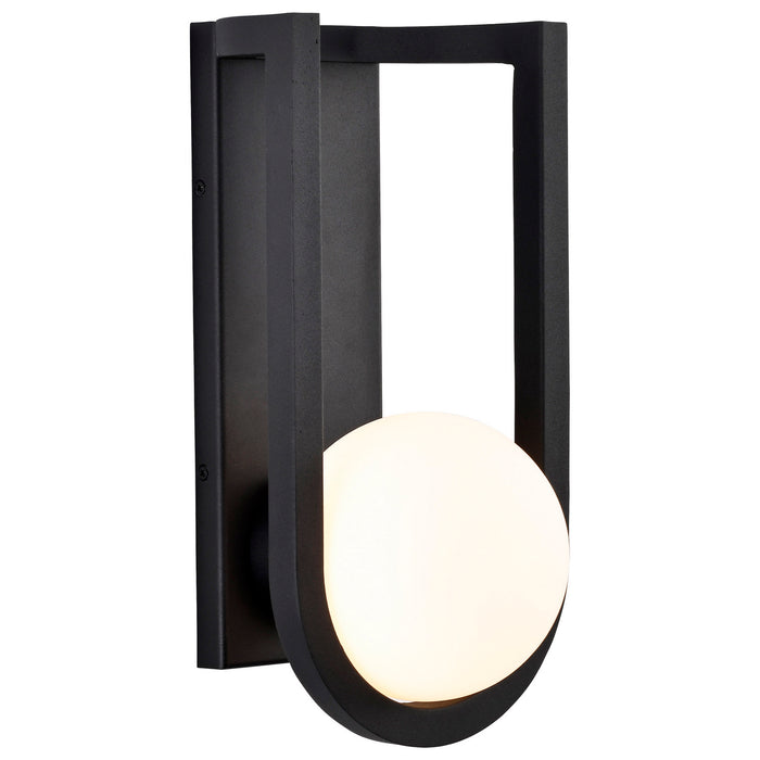 Nuvo Lighting 62-1620 LED Wall Lantern, Matte Black