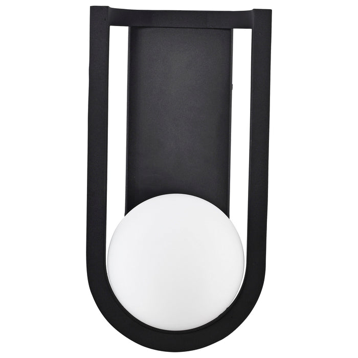 Nuvo Lighting 62-1620 LED Wall Lantern, Matte Black
