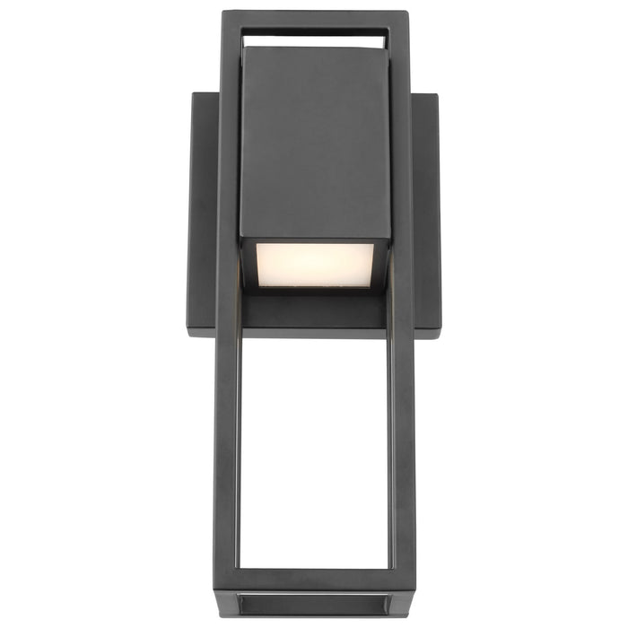 Nuvo Lighting 62-1653 LED Wall Lantern, Matte Black