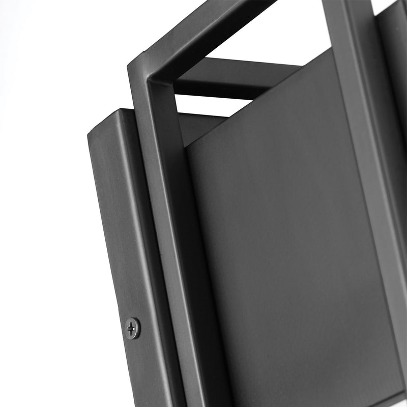 Nuvo Lighting 62-1654 LED Wall Lantern, Matte Black