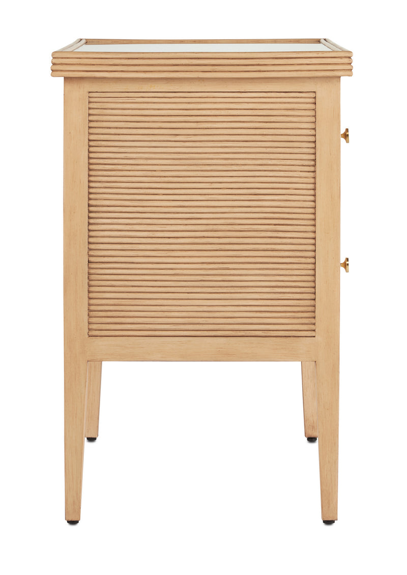 Currey and Company 3000-0204 Chest, Sea Sand