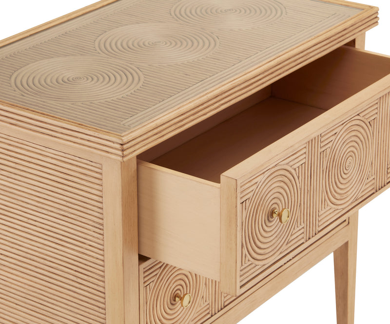 Currey and Company 3000-0204 Chest, Sea Sand