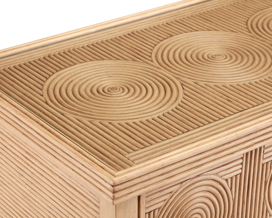 Currey and Company 3000-0204 Chest, Sea Sand