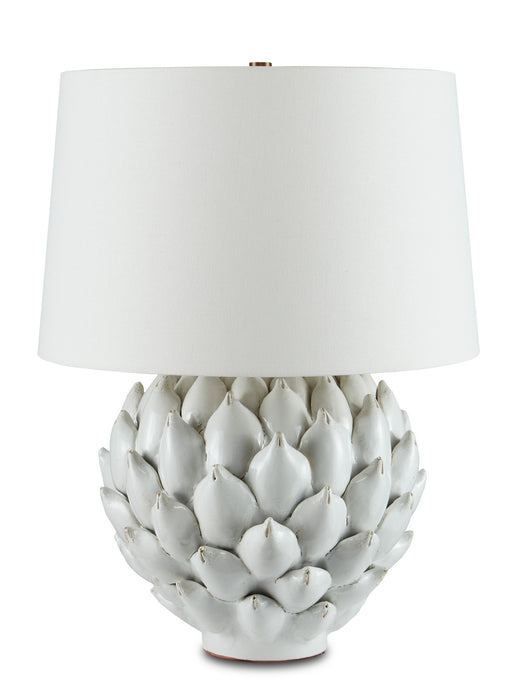 Currey and Company 6000-0741 One Light Table Lamp, Antique White