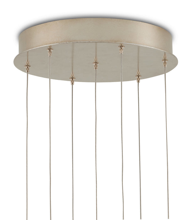 Currey and Company 9000-0904 Seven Light Pendant, Copper