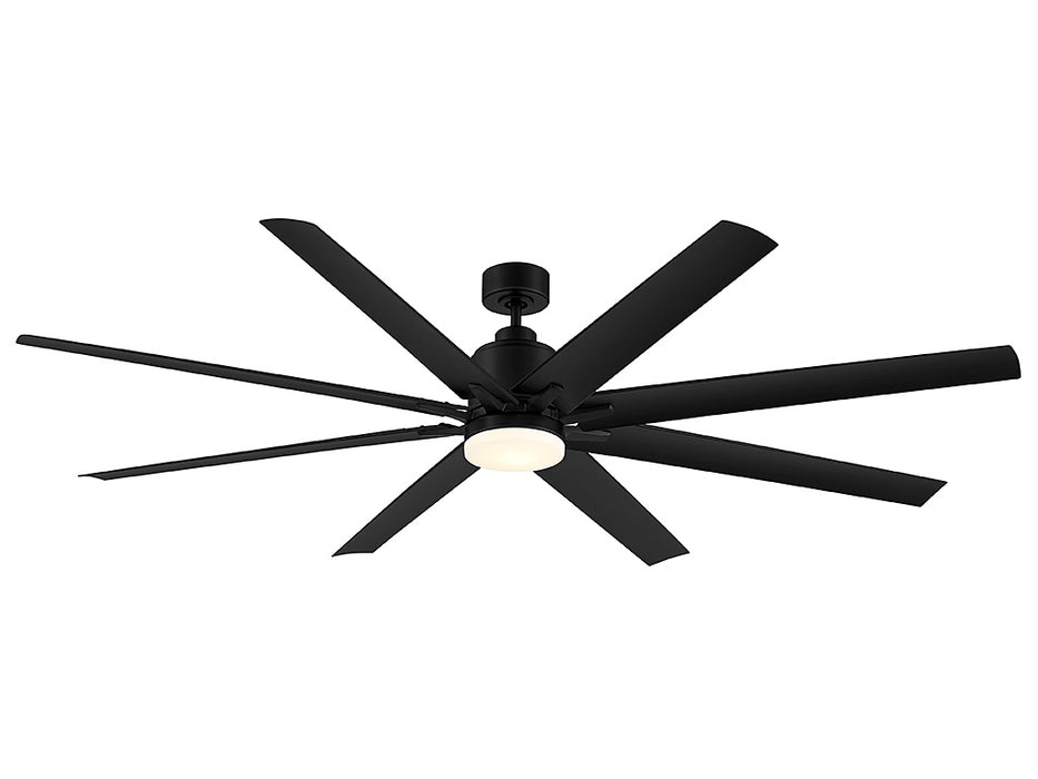 Meridian M2025MBK 72" Outdoor Ceiling Fan, Matte Black